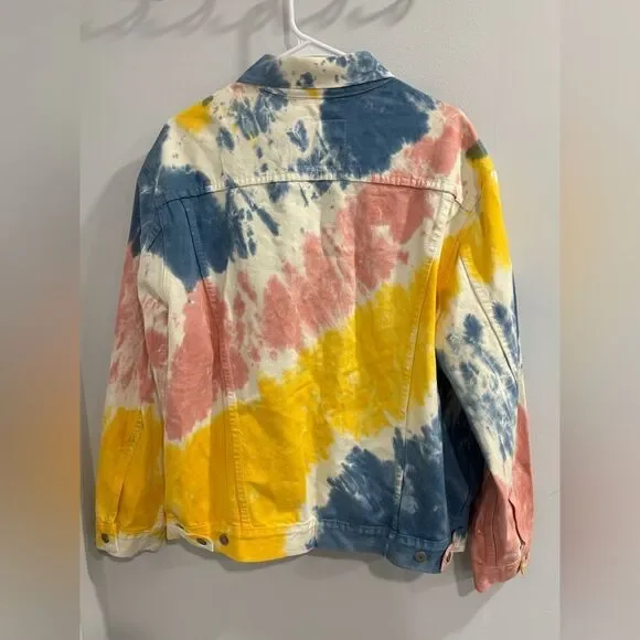 Levi's Vibrant Tie-Dye Denim Jacket - Picture 5 of 14